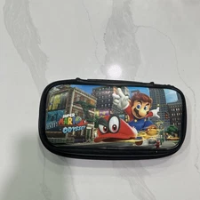 Nintendo Switch Super Odyssey Mario Travel Carrying Case Protective Carrier Only