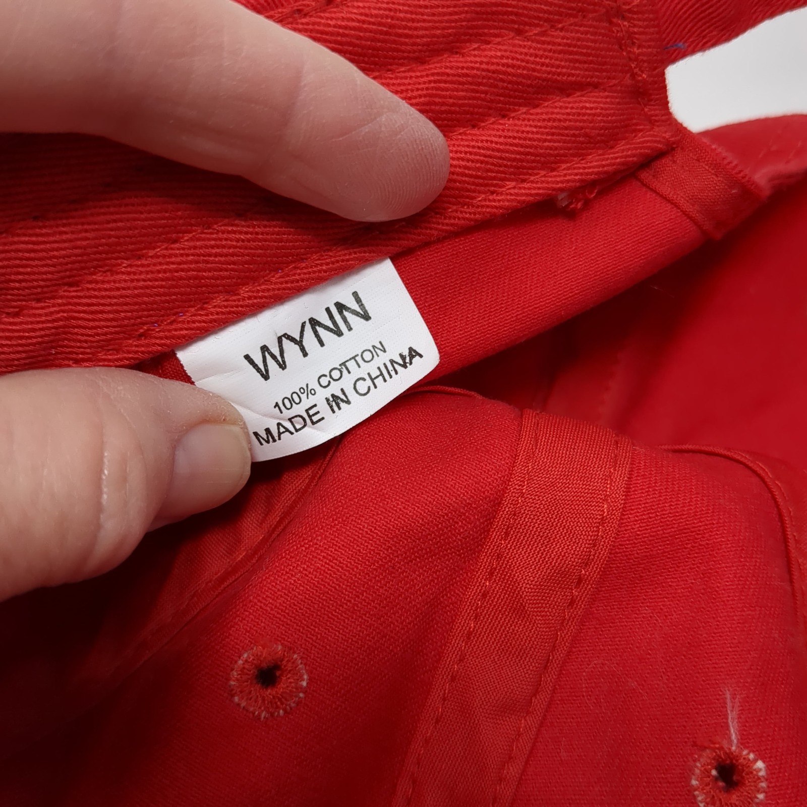 Pineapple Logo Slideback Baseball Cap Red One Siz… - image 9