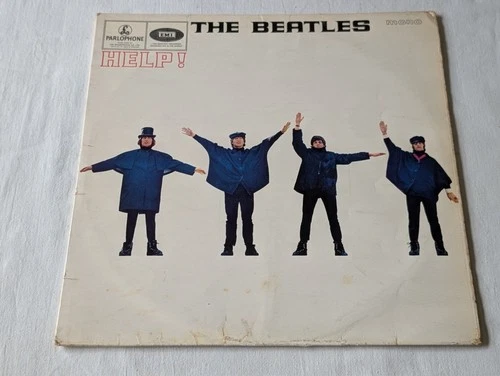 THE BEATLES - HELP! (UK 1965 RELEASE - MONO PRESS - GD/VG)