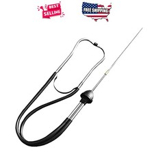 Car Engine Stethoscope Diagnostic Tool for Mechanics Noise Detection Probe Black