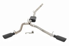 Rough Country Dual Cat-Back Exhaust for 2020-2025 Jeep Gladiator | 3.6L - 96015