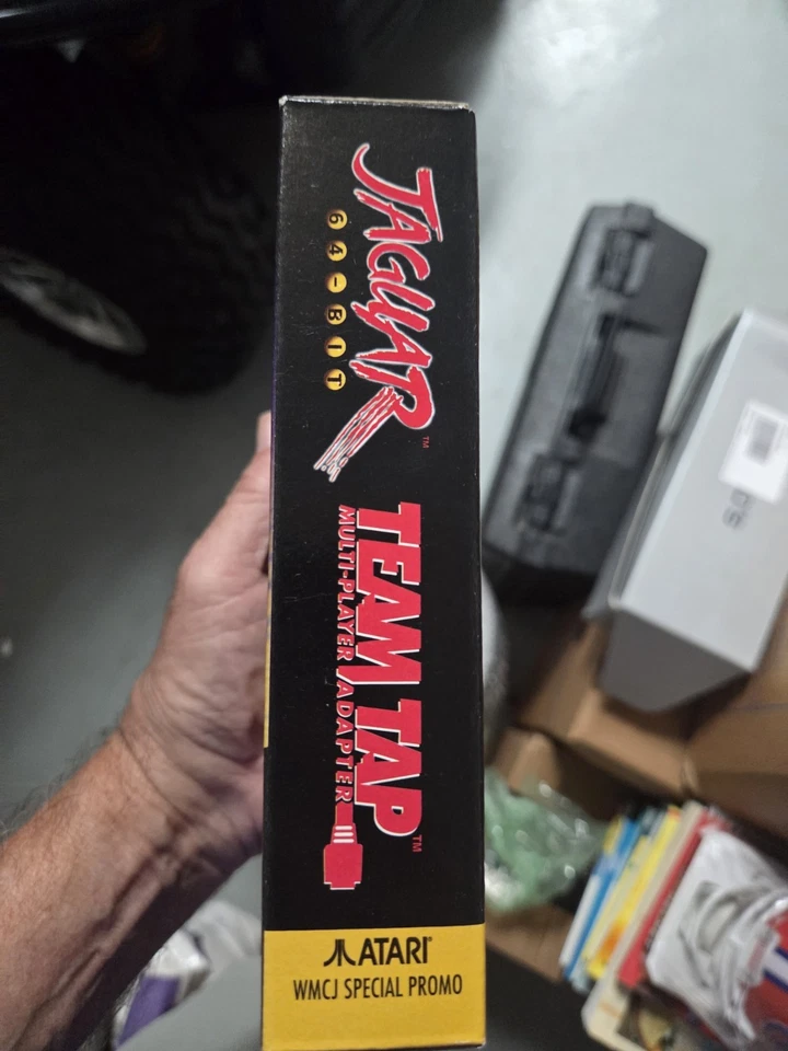 NOS Atari Jaguar Team Tap Muli-Player Adapter Controller Multitap NIB MIB CIB - Image 2 of 4