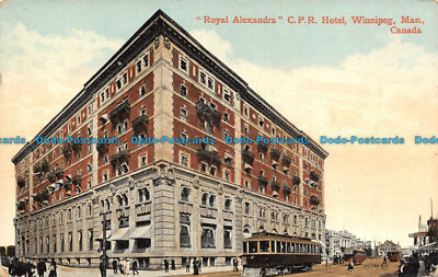 R142272 Royal Alexandra. C. P. R. Hotel. Winnipeg. Mann. Kanada. Valentinstag. Rechnung