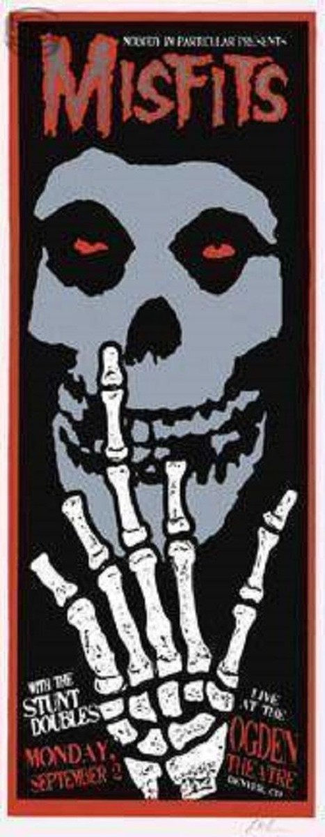 GWAR MISFITS コンサートポスター GWAR MISFITS コンサートポスター GWAR MISFITS コンサートポスター