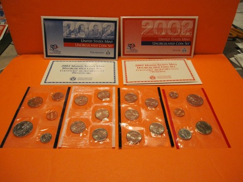 US Mint Uncirculated Coin Sets, State Quarters 1999-2009 Philly, Denver, 22 Sets - Picture 8 of 24