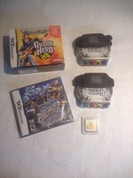Lot Of 3 Guitar Hero: On Tour For Nintendo Ds In Good Condition, + Bonus Lot Of 3 Guitar Hero: On Tour For Nintendo Ds In Good Condition, + Bonus