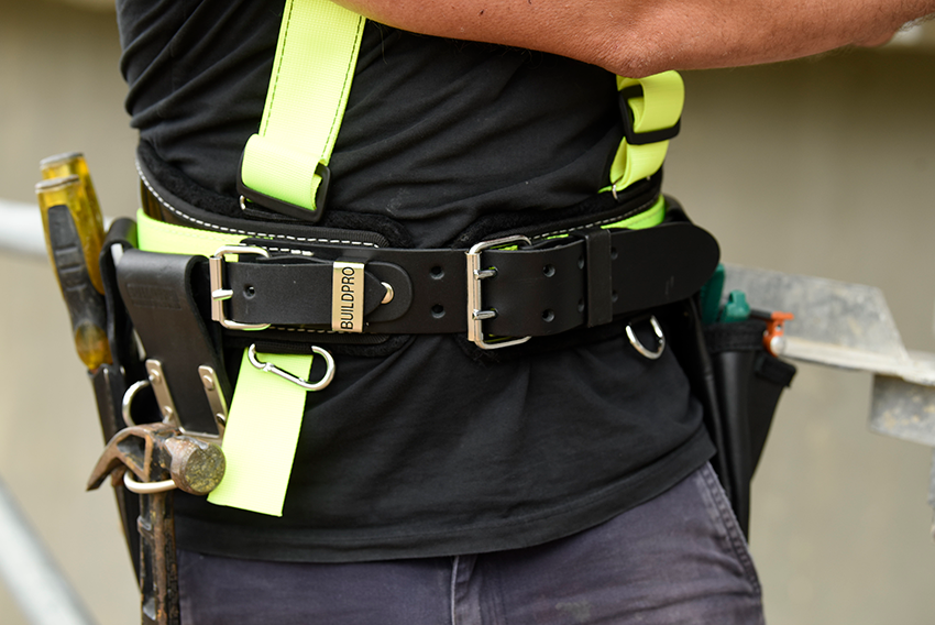 BuildPro Utility Tool Belt 40" BACKPRO APA/CA CERTIFIED & ENDORSED
