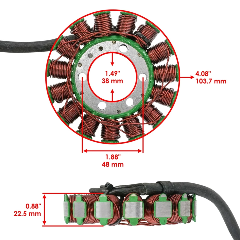 定子适用于本田 CBR1000RR CBR 1000 Rr 2008 2009 — 第 2/4 张图片