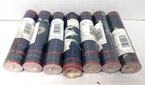 Lot of 7 Borden - Wall Border Prepasted Strippable Washable WB4075 VTG - 15 feet - Picture 2 of 9