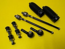 Mirage 14-22 G4 17-22 Inner Outer Tie Rod End Link Kit Set & Steering Boots 8pcs