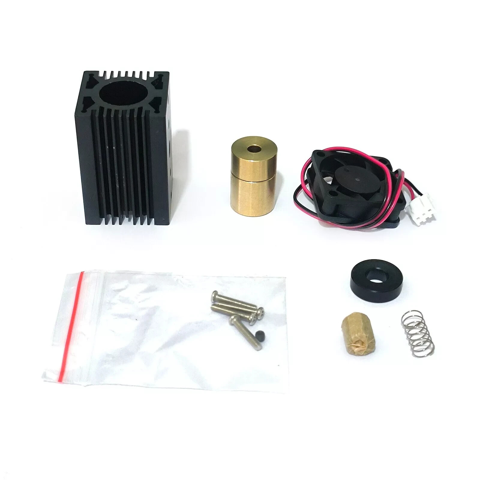 30x50mm Housing w/ Violet/BLue 405nm-450nm Glass Lens for 9mm Laser Diode Module