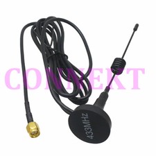 GSM GPRS Antenna 433Mhz 3dbi cable SMA male Magnetic base for Ham 1.5M RG174