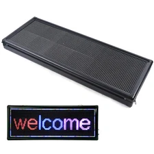 LED SIGN 3-COLOR PROGRAMMABLE OUTDOOR LED SCROLLING MESSAGE BOARD SIGN 40“x15”