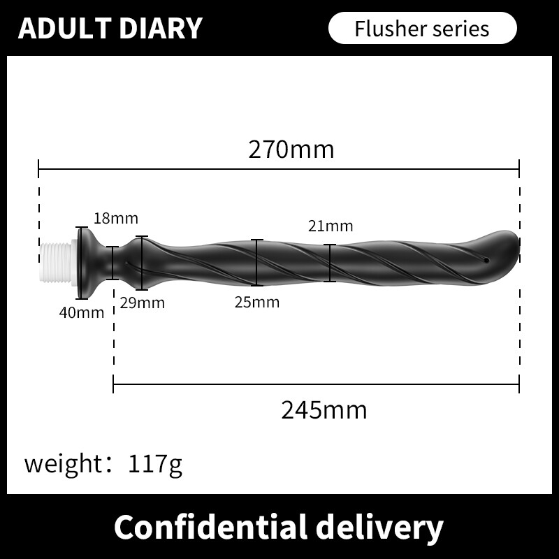 Hollow Cleaning Anal Shower Enema Douche Nozzle Wash Anus Vaginal Colon Cleaner