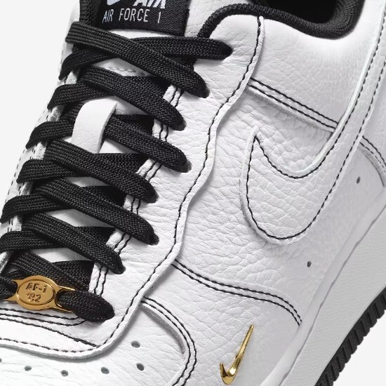 Nike Air Force 1 '07 Mini Jewel White Black IB6543-101 Women's