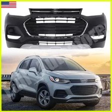 Complete Front Bumper Cover Kit Grille Fit For Chevy Trax 2017 2018 2019 2020 21