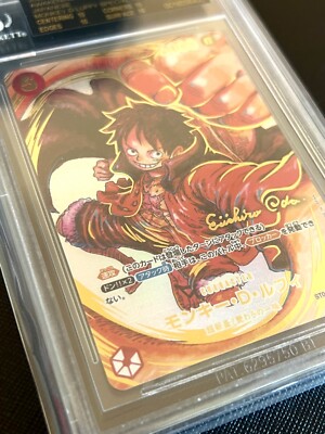 BGS10 BLACK LABEL ONE PIECE Monkey D. Luffy ST01-012 Oda BGS10 BLACK LABEL ONE PIECE Monkey D. Luffy ST01-012 Oda
