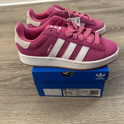 Adidas Campus 00s Semi Lucid Fuchsia Pink Gum GS Girls Women's Shoes IG9156  NEW | eBay