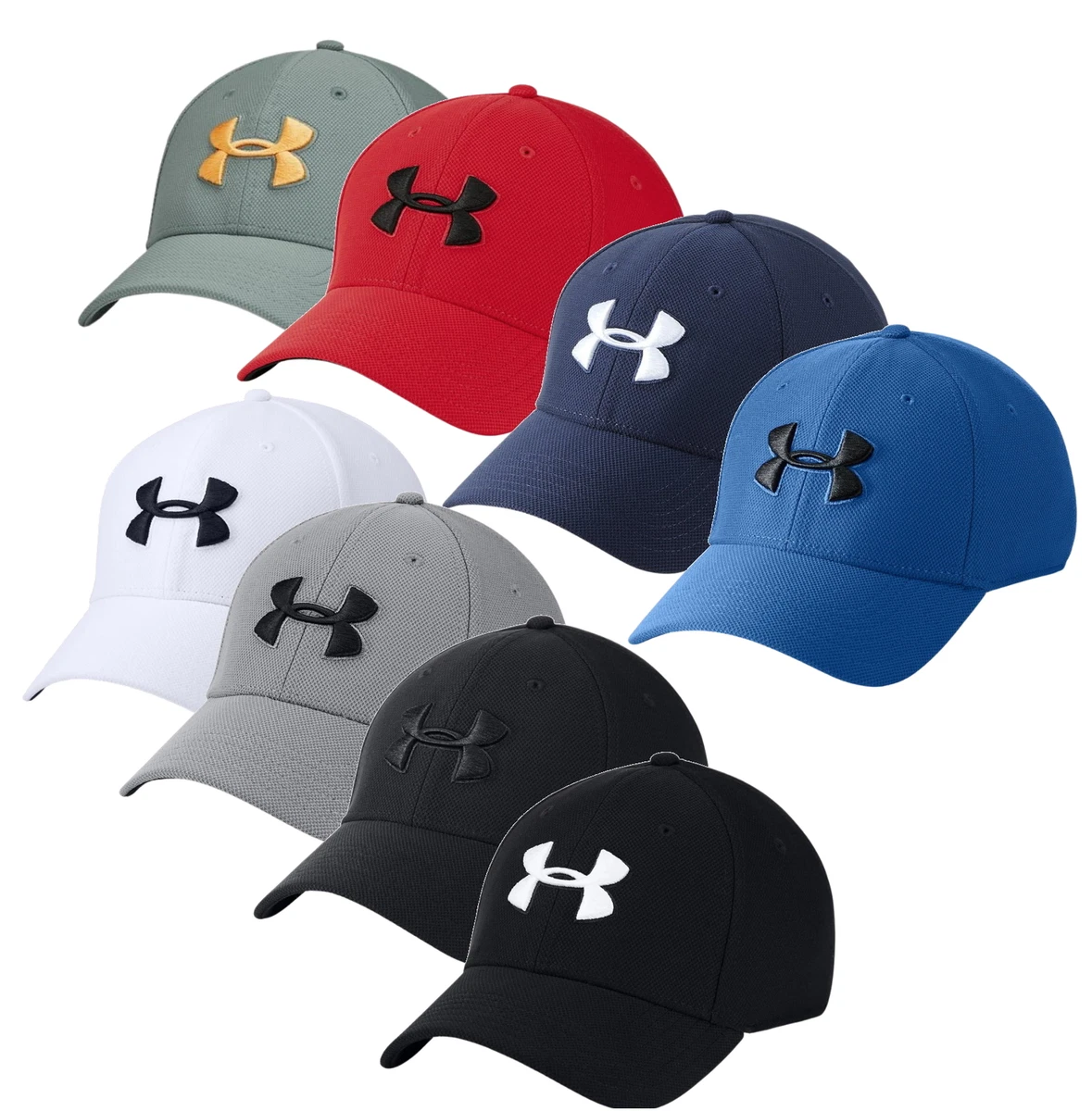 Under Armour Mens Blitzing 3.0 Golf Hat Fitted Cap - New - Pick Color & Size