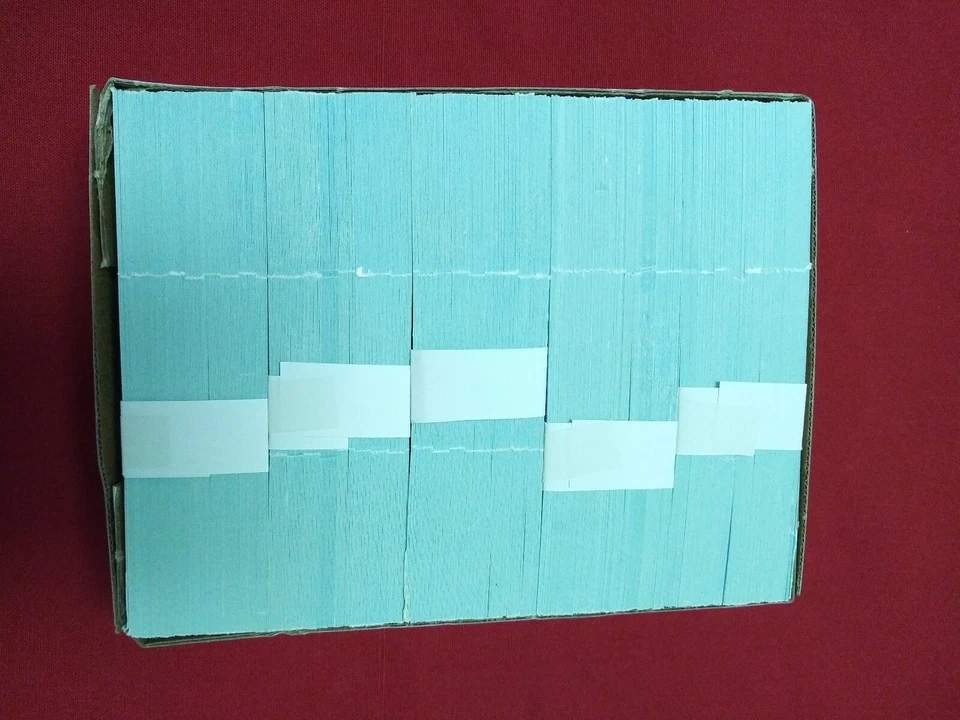 Winco 500 Pcs/Box Coat Check Blue 1 Box - Image 2 of 3