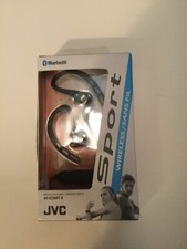 JVC SPORT BLUETOOTH WIRELESS HEADPHONES HA-EC20BT BLACK