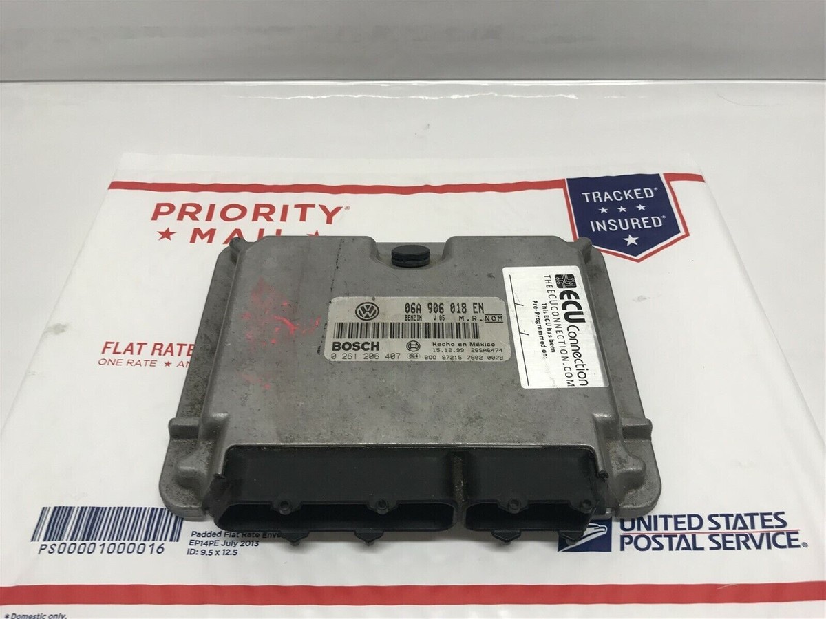 Programmed 99-01 Volkswagen Beetle 2.0L ECU ECM 06A906018EN | eBay