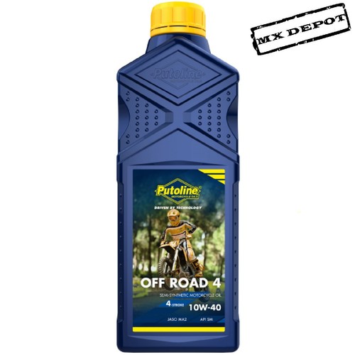PUTOLINE 4 STROKE MOTOCROSS 10w/40 SEMI SYTNTHETIC ENGINE OIL OFF ROAD