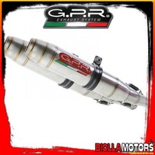 TERMINALI GPR SUZUKI GSR 600 600CC 2006-2011 OMOLOGATO/APPROVED DEEPTONE INOX S.