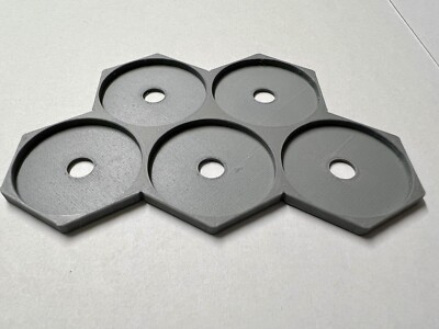 Movement tray 28,5mm 5 Slots, 5 Stück für Warhammer 40k / Tabletop