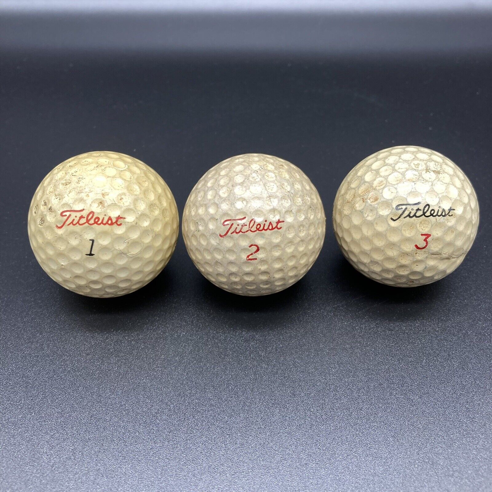 VH1 Titleist 4 Golf Balls Hvc 90 Super Rare Collectible