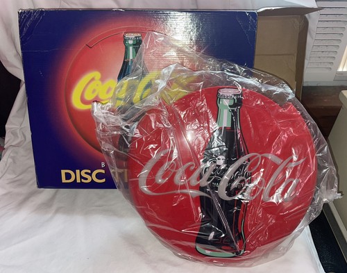 Vintage 1990's Coca-Cola COKE Blinking Disc Telephone New in Box - Picture 2 of 2