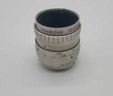 Vintage Cosmicar Television Lens  No. 31624 / 1:14 / 2.5mm
