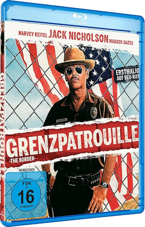 Grenzpatrouille (1981)[Blu-ray/NEU/OVP] Copthriller mit Jack Nicholson, Harvey K - Bild 1 von 3