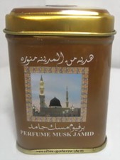 HEMANI Misk Jamid Musk Duft Stein Moschus Alkoholfrei *Arabische Parfüm Amber* 