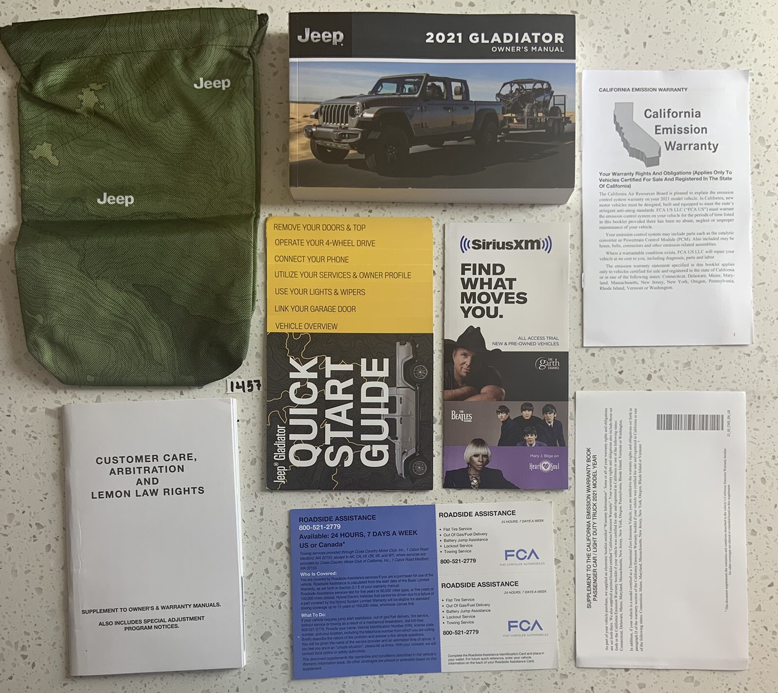 2021 JEEP GLADIATOR OWNERS MANUAL OPERATORS USER GUIDE BOOK eBay