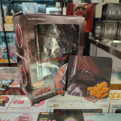 Good Smile Company Silent Hill 2 Red Pyramid Head Thing Nendoroid 2572 w coaster