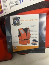 Stearns i416 Deck Hand II Vest TYPE III Model i416ORG-07-000F ADULT 3XL RED New