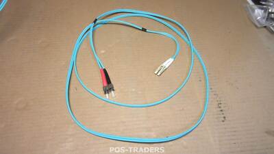 1m LC UPC to LC UPC Duplex OM4 Multimode PVC OFNR 2.0mm Fiber Optic Patch Cable