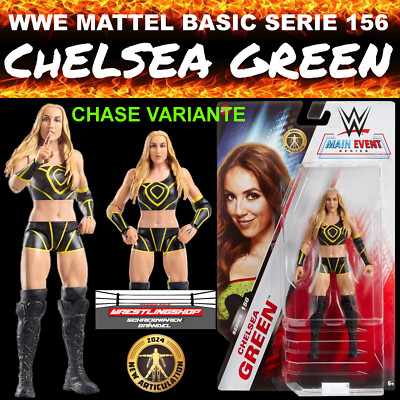 WWE MATTEL BASIC MAIN EVENT SERIE 156 DIVA CHELSEA GREEN WRESTLING FIGUR ELITE C