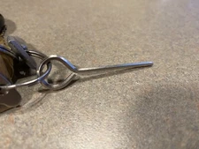 Fire Alarm “Chevron” Pull Station Reset Key. 3/32 Keyring Mountable Hex Wrench