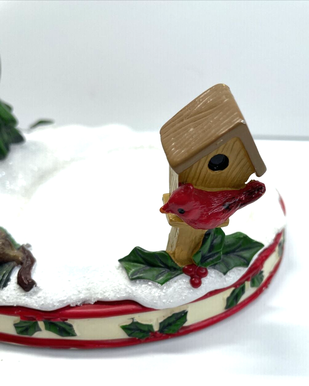YANKEE CANDLE CHRISTMAS TREE SNOWGLOBE JAR HOLDER eBay