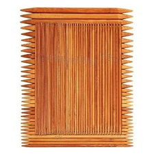 75 Pcs Double Pointed Knitting Needles Set, BetyBedy Carbonized Bamboo,15 Sizes