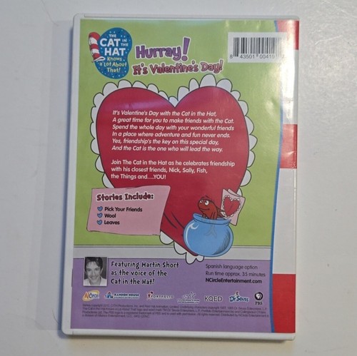 DVD The Cat in the Hat Knows A Lot About That! Hurray! It's Valentine's Day! - Picture 3 of 4