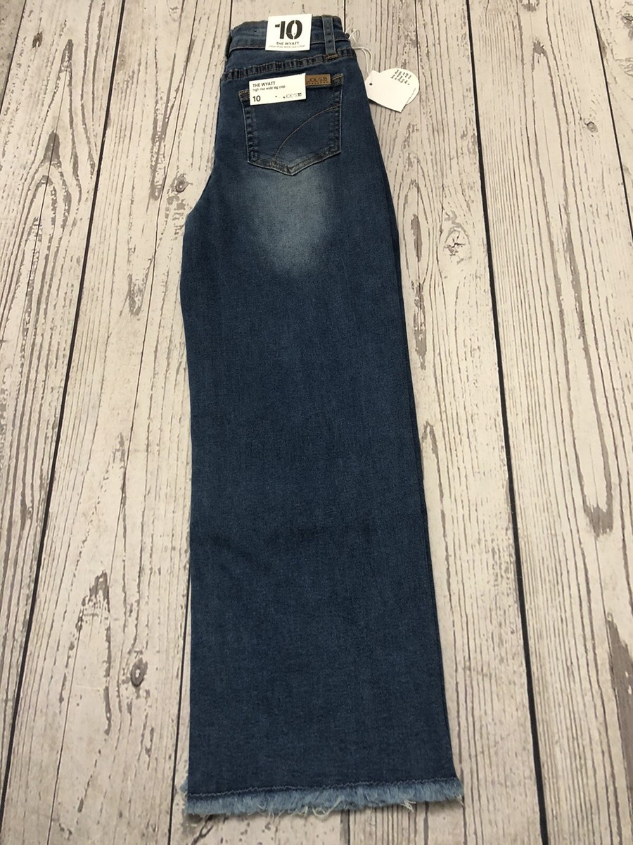 Jean Crop Jambes Larges Taille Haute JOE’S The WYATT - Taille 10 USA - Neuf Avec étiquettes