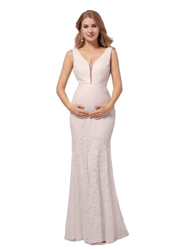 chinese dress ladies Palm Springs Lace Overlay Maxi Dress White– Selfie Leslie main image 1