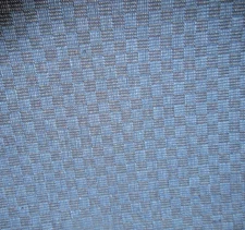 NWOT-VTG~Dark BLUE WOVEN Rugged DENIM FABRIC-Mini Squares~Un-branded-36"x44"~NEW