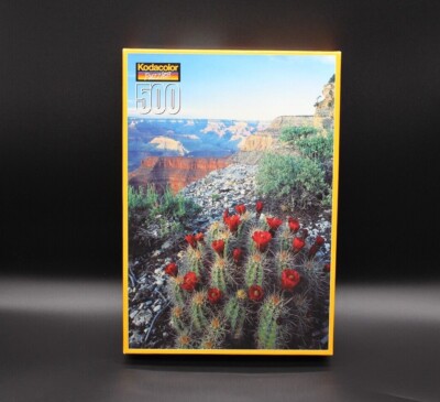 Claretcup Cactus 500 Teile Kodacolor Puzzles Kodak | Rose Art  1998 | NEU & OVP