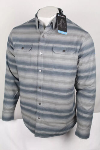 Kuhl Men's Shirt Jacket Joyrydr Snap Long Sleeve M Medium Mirage Lake 7253 Lined