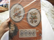 SEALED 1975 Hummel Apple Tree Children Girl Stitchery Cross Stitch Kit Yarn