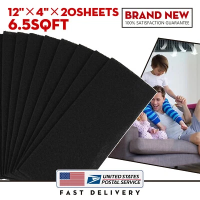 MODIGT Activated Carbon Air Vent Filters for Home Charcoal Vent Filter-20 Pieces 4"x12"